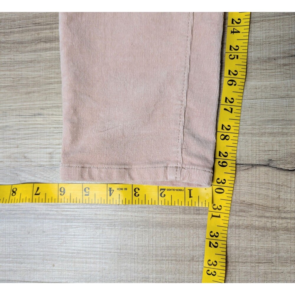 Ann Taylor Loft Size 12 Corduroy Jeans Modern Skinny Dusty Rose Stretch Casual - Picture 8 of 8